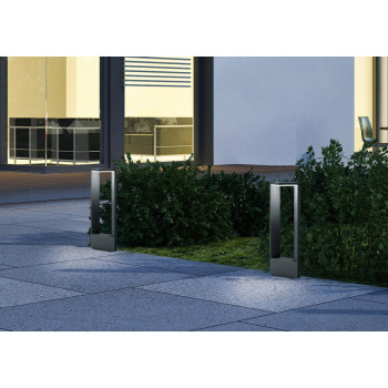 Trio Ganges anracit-fehér LED kültéri állólámpa (TRI-521760142) LED 1 izzós IP54