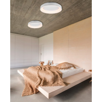 Trio Girona fehér LED mennyezeti lámpa (TRI-671290131) LED 1 izzós IP20