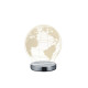 Trio Globe króm-átlátszó gyerek LED asztali lámpa (TRI-R52481106) LED 1 izzós IP20