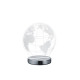 Trio Globe króm-átlátszó gyerek LED asztali lámpa (TRI-R52481106) LED 1 izzós IP20