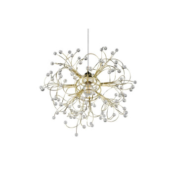 Trio Gloria sárgaréz függesztett lámpa (TRI-R31311003) E27 1 izzós IP20
