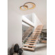 Trio Granada arany-fekete LED mennyezeti lámpa (TRI-673890232) LED 1 izzós IP20