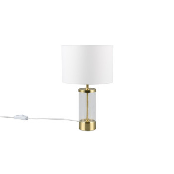 Trio Grazia sárgaréz-fehér asztali lámpa (TRI-R51711008) E14 1 izzós IP20