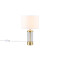 Trio Grazia sárgaréz-fehér asztali lámpa (TRI-R51711008) E14 1 izzós IP20