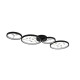 Trio Groovy fekete LED mennyezeti lámpa (TRI-642110432) LED 1 izzós IP20