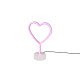 Trio Heart fehér gyerek LED asztali lámpa (TRI-R55210101) LED 1 izzós IP20