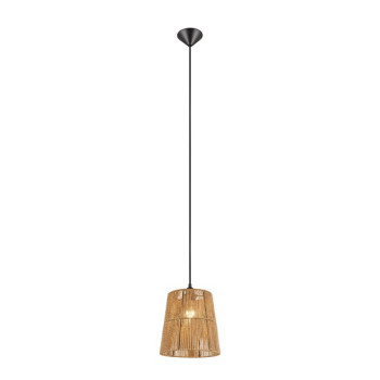 Trio Holm barna-fekete függesztett lámpa (TRI-R31041026) E27 1 izzós IP20