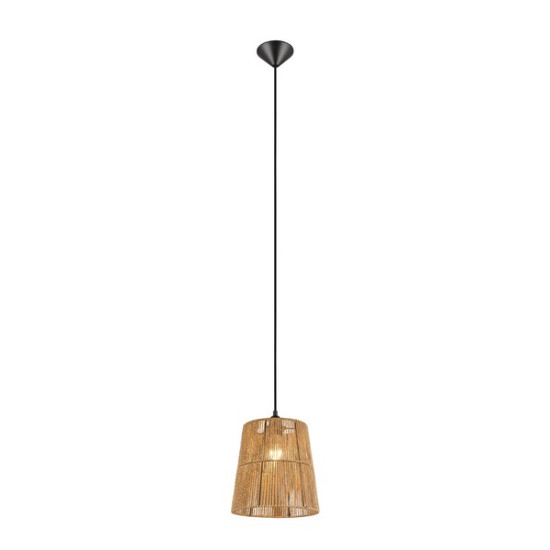 Trio Holm barna-fekete függesztett lámpa (TRI-R31041026) E27 1 izzós IP20