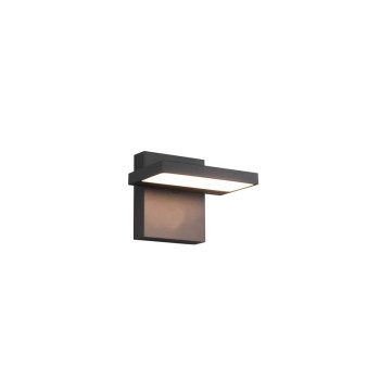 Trio Horton anracit-fehér LED kültéri falikar (TRI-226360142) LED 1 izzós IP54
