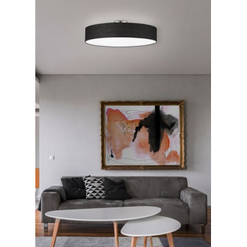 Trio Hotel matt nikkel-fekete mennyezeti lámpa (TRI-603900502) E27 5 izzós IP20