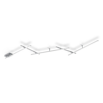Trio Indira matt nikkel LED mennyezeti lámpa (TRI-674610507) LED 1 izzós IP20