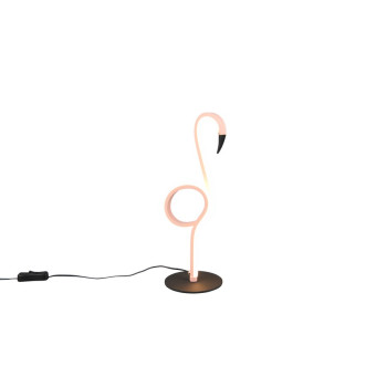 Trio Ingo rózsaszín LED asztali lámpa (TRI-R54581193) LED 1 izzós IP20