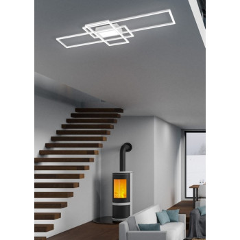 Trio Irvine fehér LED mennyezeti lámpa (TRI-620010431) LED 1 izzós IP20