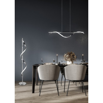 Trio Isabel króm LED függesztett lámpa (TRI-R32201106) LED 1 izzós IP20