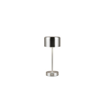 Trio Jeff matt nikkel LED asztali lámpa (TRI-R59151107) LED 1 izzós IP20