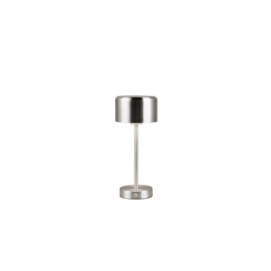 Trio Jeff matt nikkel LED asztali lámpa (TRI-R59151107) LED 1 izzós IP20