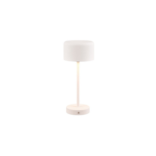 Trio Jeff fehér LED asztali lámpa (TRI-R59151131) LED 1 izzós IP20