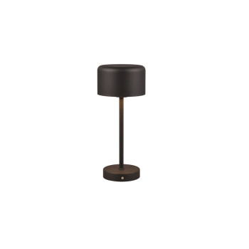 Trio Jeff fekete LED asztali lámpa (TRI-R59151132) LED 1 izzós IP20