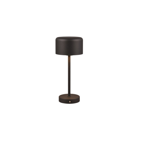 Trio Jeff fekete LED asztali lámpa (TRI-R59151132) LED 1 izzós IP20