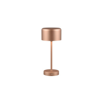 Trio Jeff kávébarna LED asztali lámpa (TRI-R59151165) LED 1 izzós IP20