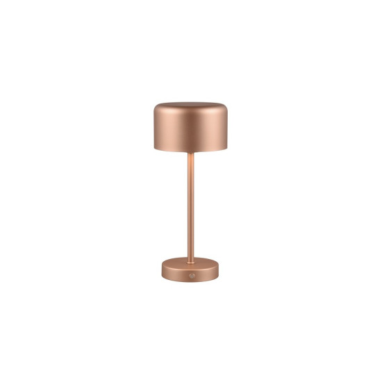 Trio Jeff kávébarna LED asztali lámpa (TRI-R59151165) LED 1 izzós IP20