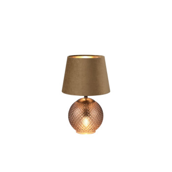 Trio Jonna borostyán-barna asztali lámpa (TRI-R51242013) E14 2 izzós IP20