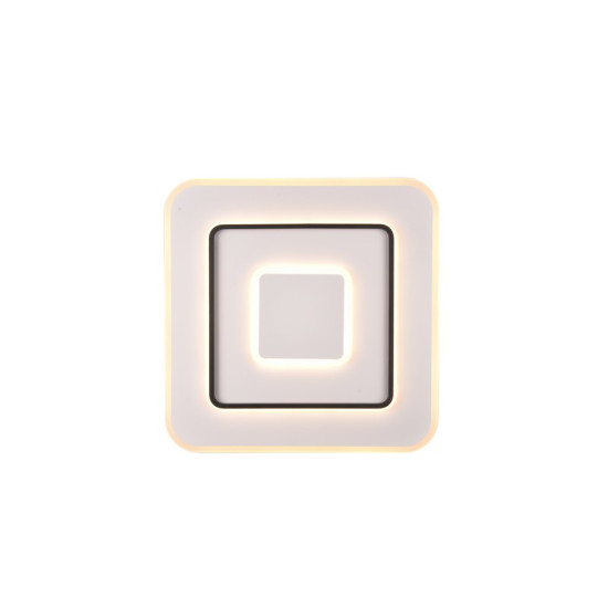 Trio Jora fehér-fekete LED mennyezeti lámpa (TRI-R64293931) LED 1 izzós IP20