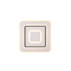 Trio Jora fehér-fekete LED mennyezeti lámpa (TRI-R64293931) LED 1 izzós IP20