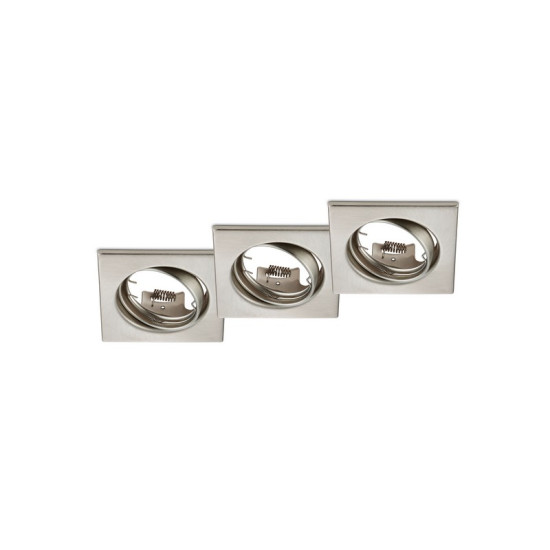 Trio Jura matt nikkel beépíthető lámpa szett (TRI-650000307) GU10 1 izzós IP20