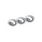 Trio Jura króm beépíthető lámpa szett (TRI-650100306) GU10 1 izzós IP20