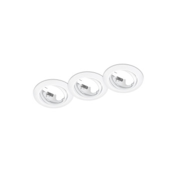 Trio Jura fehér beépíthető lámpa szett (TRI-650100331) GU10 1 izzós IP20