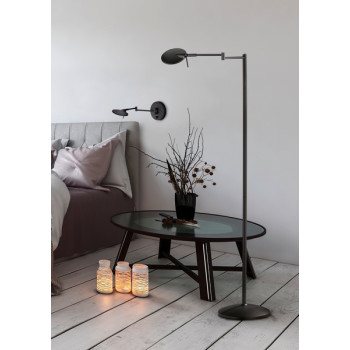 Trio Kazan fekete LED falikar (TRI-274770132) LED 1 izzós IP20