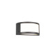 Trio Kendal antracit-fehér LED kültéri falikar (TRI-R22151142) LED 1 izzós IP54