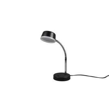 Trio Kiko króm-fekete LED asztali lámpa (TRI-R52501102) LED 1 izzós IP20
