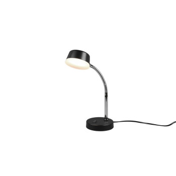 Trio Kiko króm-fekete LED asztali lámpa (TRI-R52501102) LED 1 izzós IP20
