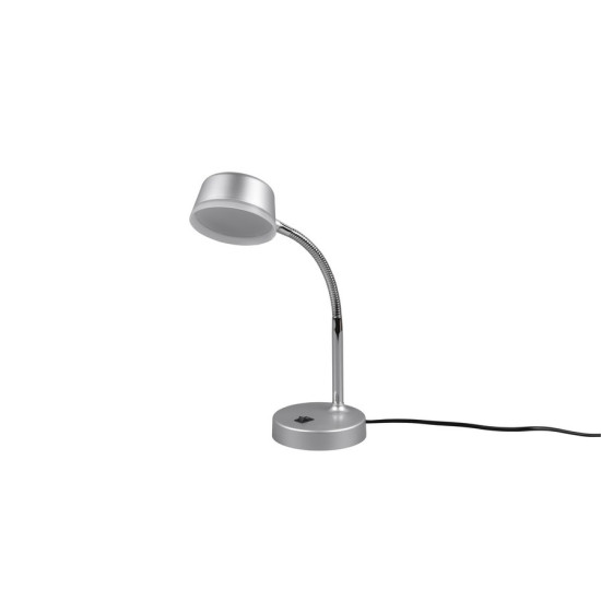 Trio Kiko króm-titán LED asztali lámpa (TRI-R52501187) LED 1 izzós IP20