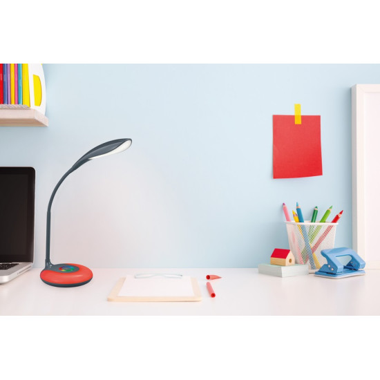 Trio Krait antracit LED asztali lámpa (TRI-R52781242) LED 1 izzós IP20