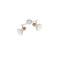 Trio Latika fehér-natúr mennyezeti spotlámpa (TRI-R81522031) E14 2 izzós IP20