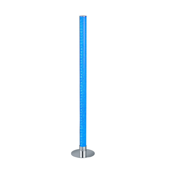 Trio Leia króm-átlátszó LED állólámpa (TRI-R42571100) LED 1 izzós IP20