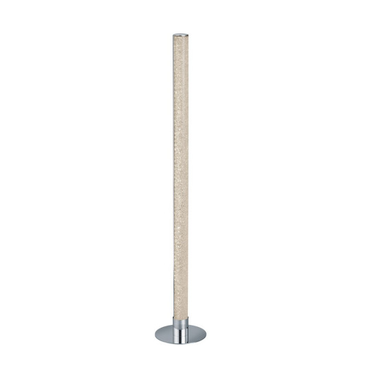 Trio Leia króm-átlátszó LED állólámpa (TRI-R42571100) LED 1 izzós IP20