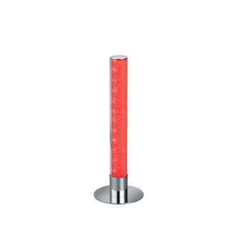 Trio Leia króm-átlátszó LED asztali lámpa (TRI-R52571100) LED 1 izzós IP20