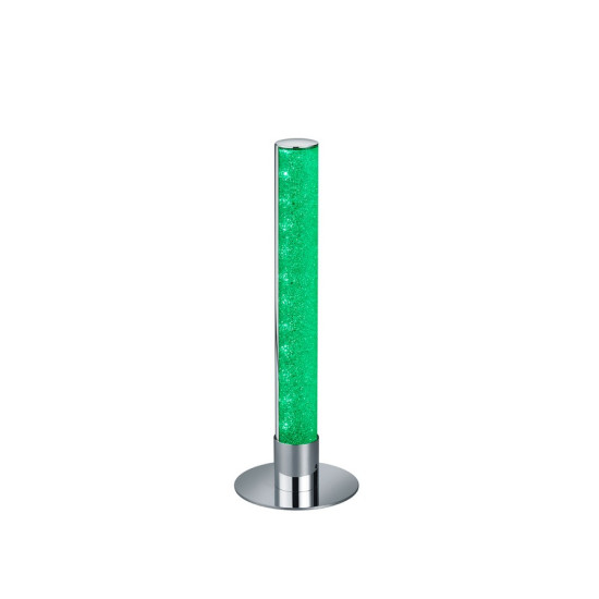 Trio Leia króm-átlátszó LED asztali lámpa (TRI-R52571100) LED 1 izzós IP20