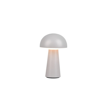 Trio Lennon szürke LED kültéri asztali lámpa (TRI-R52176177) LED 1 izzós IP44