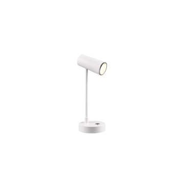 Trio Lenny fehér LED asztali lámpa (TRI-R52661101) LED 1 izzós IP20