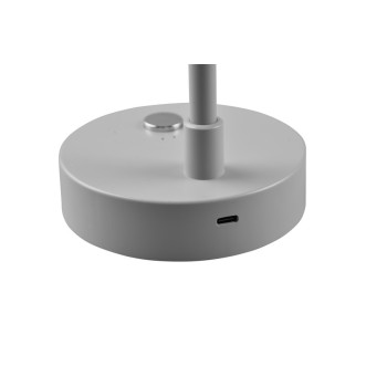 Trio Lenny szürke LED asztali lámpa (TRI-R52661111) LED 1 izzós IP20