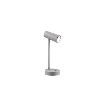 Trio Lenny szürke LED asztali lámpa (TRI-R52661111) LED 1 izzós IP20