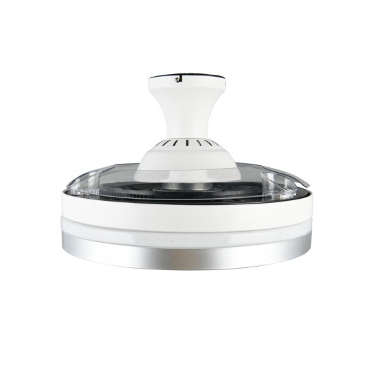 Trio Lindberg titán-fehér LED mennyezeti ventilátoros lámpa (TRI-R67382187) LED 1 izzós IP20