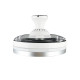 Trio Lindberg titán-fehér LED mennyezeti ventilátoros lámpa (TRI-R67382187) LED 1 izzós IP20