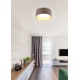 Trio Locarno barna LED mennyezeti lámpa (TRI-R64191141) LED 1 izzós IP20
