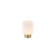 Trio Lord sárgaréz-fehér LED asztali lámpa (TRI-R57761101) LED 1 izzós IP20